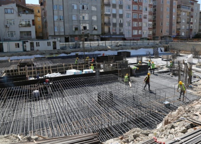 YıldızTepe İstasyonu Top&Down Yapım İşi